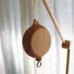 wooden music box for crib mobile